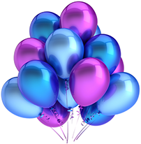 Birthday balloons