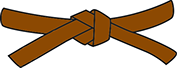 Brown Karate Belt