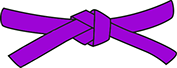 Purple Karate Belt